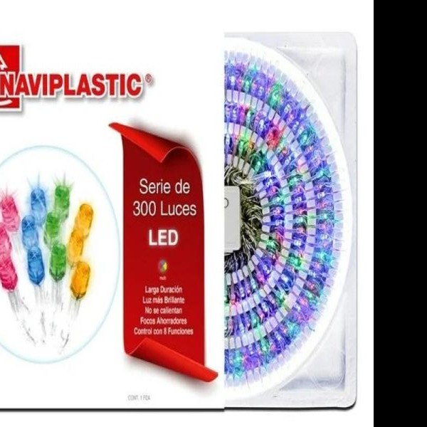 LUCES NAV. LED NAVIPLASTIC C300 FOCOS MULTICOLOR E.12